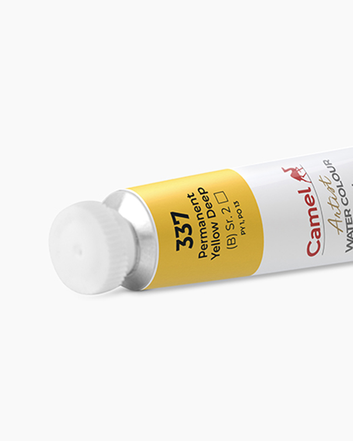 Artist Water Colours Individual tube of Permanent Yellow Deep in 20 ml