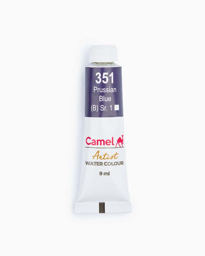 Artist Water Colours Individual tube of Prussian Blue in 9 ml