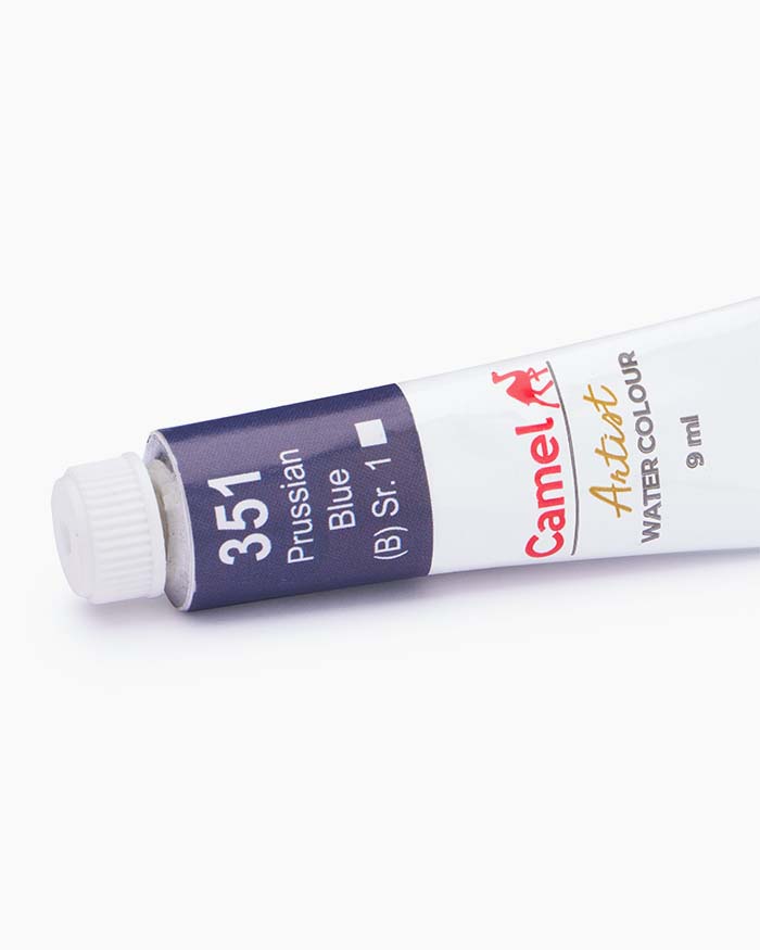 Artist Water Colours Individual tube of Prussian Blue in 9 ml