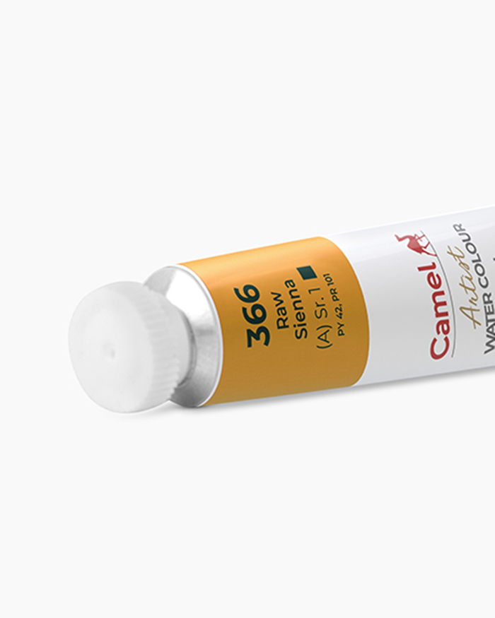 Artist Water Colours Individual tube of Raw Sienna in 20 ml
