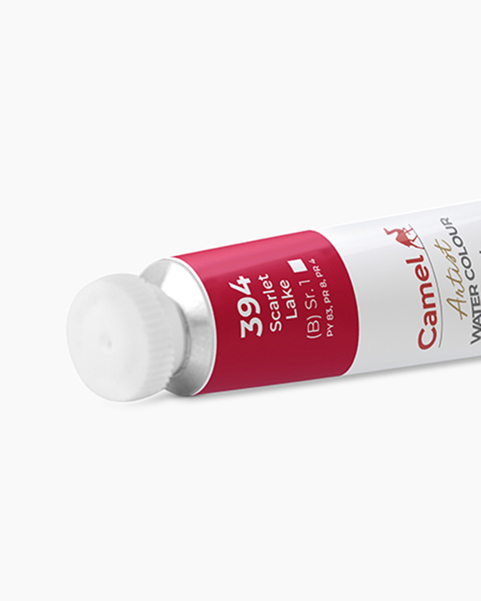 Artist Water Colours Individual tube of Scarlet Lake in 20 ml