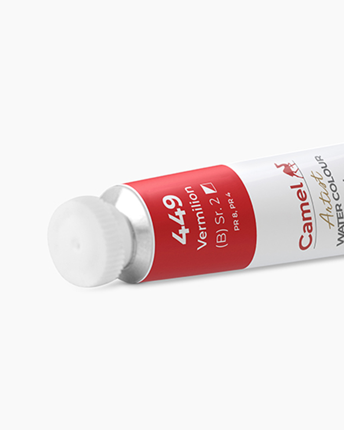 Artist Water Colours Individual tube of Vermilion Hue in 20 ml