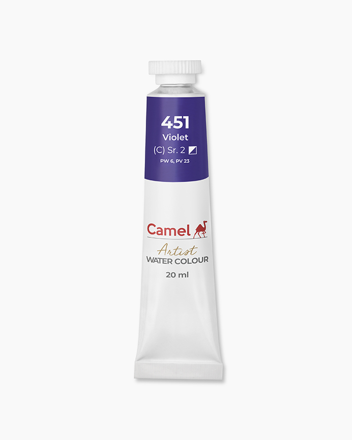 Artist Water Colours Individual tube of Violet in 20 ml