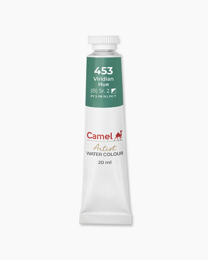 Artist Water Colours Individual tube of Viridian Hue in 20 ml