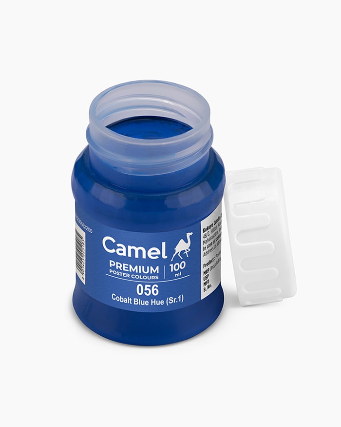 Premium Poster Colours Individual bottle of Cobalt Blue Hue in 100 ml