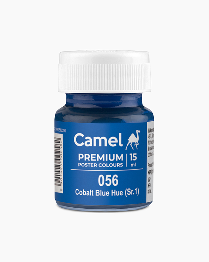 Premium Poster Colours Individual bottle of Cobalt Blue Hue in 15 ml