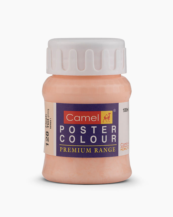 Premium Poster Colours Individual bottle of Flesh Tint in 100 ml