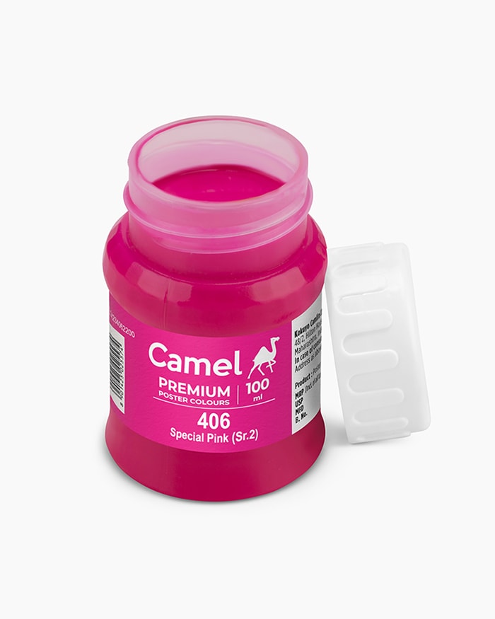 Premium Poster Colours Individual bottle of Special Pink in 100 ml