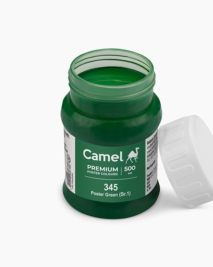 Premium Poster Colours Individual jar of Poster Green in 500 ml