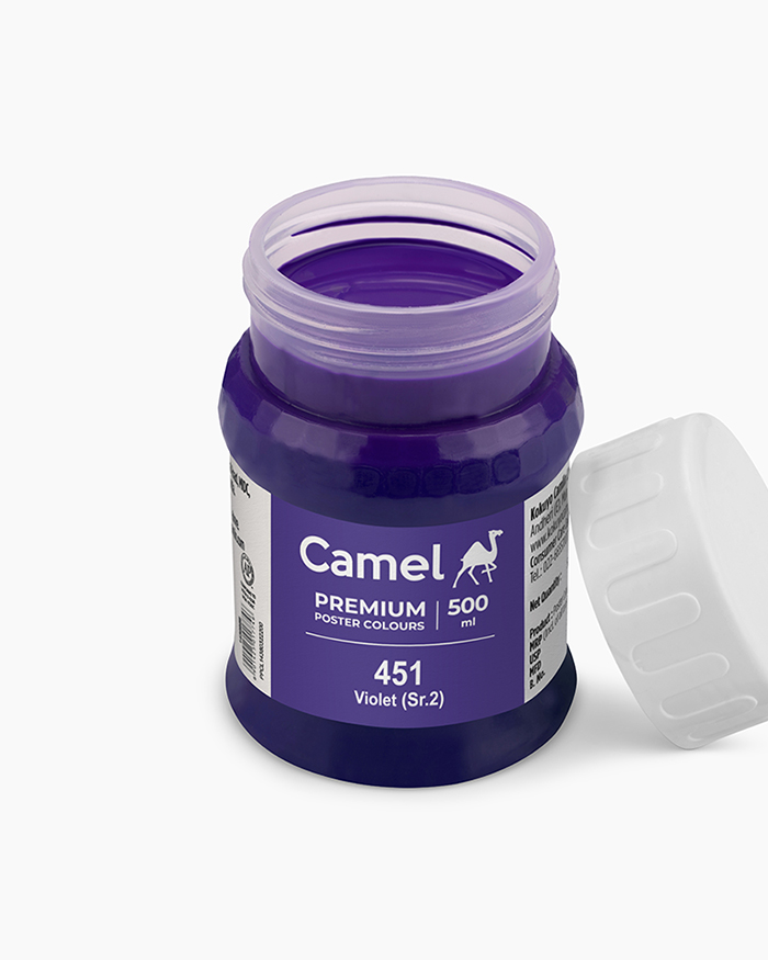 Premium Poster Colours Individual jar of Violet in 500 ml