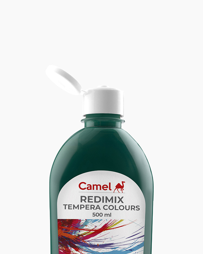 Redimix Tempera Colours Individual bottle of Green in 500 ml