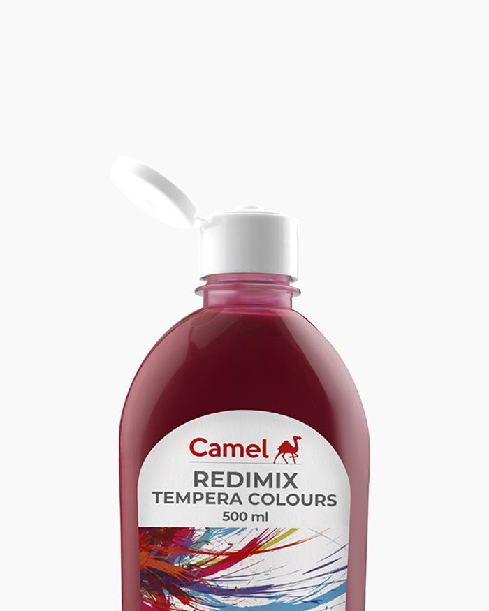 Redimix Tempera Colours Individual bottle of Pink in 500 ml