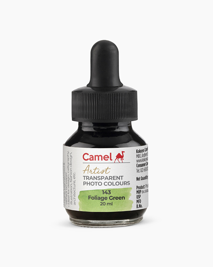 Transparent Photo Colours Individual bottle of Foliage Green in 20 ml