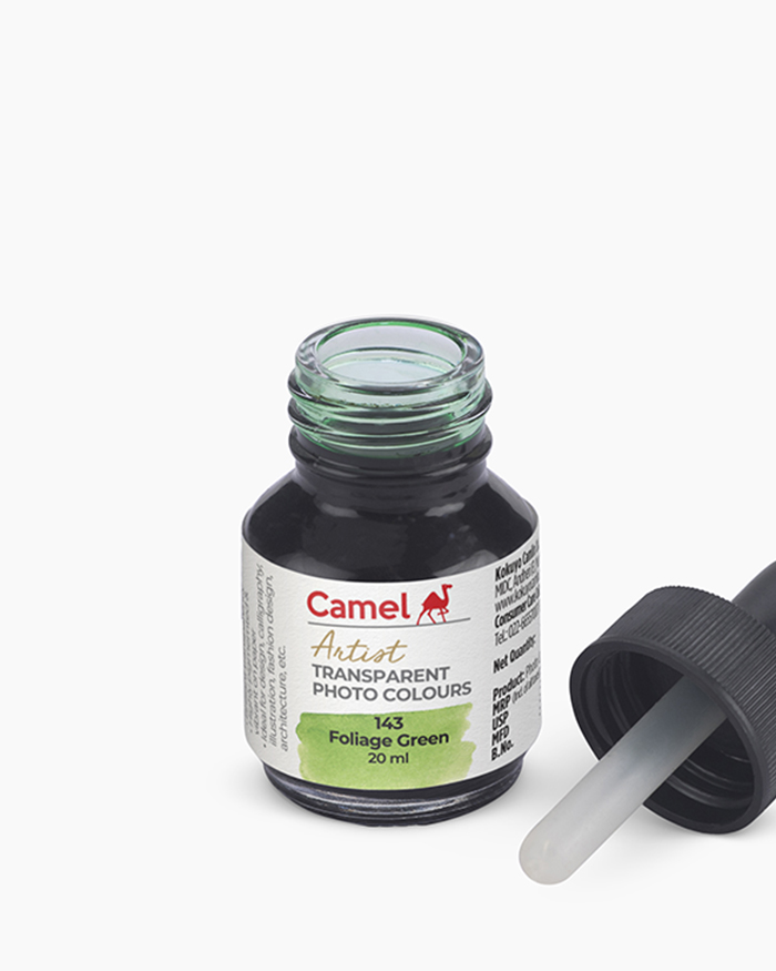 Transparent Photo Colours Individual bottle of Foliage Green in 20 ml