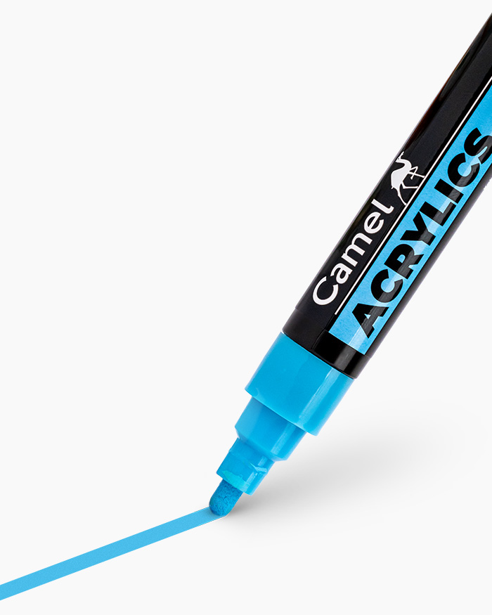 Camel Acrylic Markers Assorted pack of 6 shades