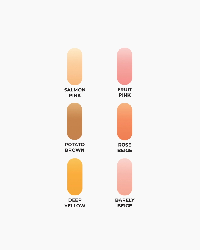 Camel Art Markers - Portrait Tints Assorted pack 6 shades - Portrait Tints