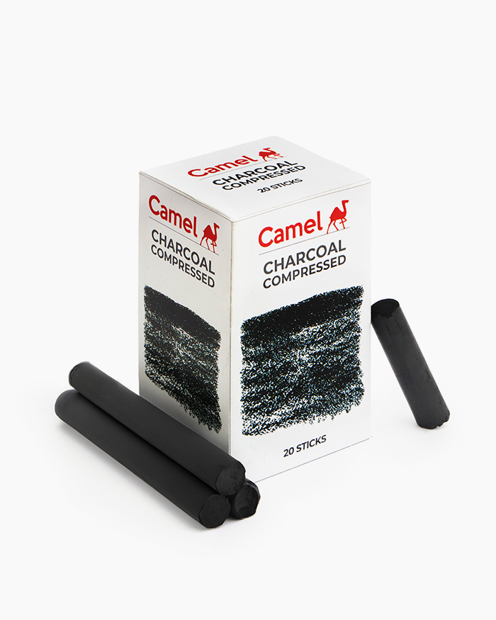 Camel Compressed Charcoal Sticks Pack of 20 sticks