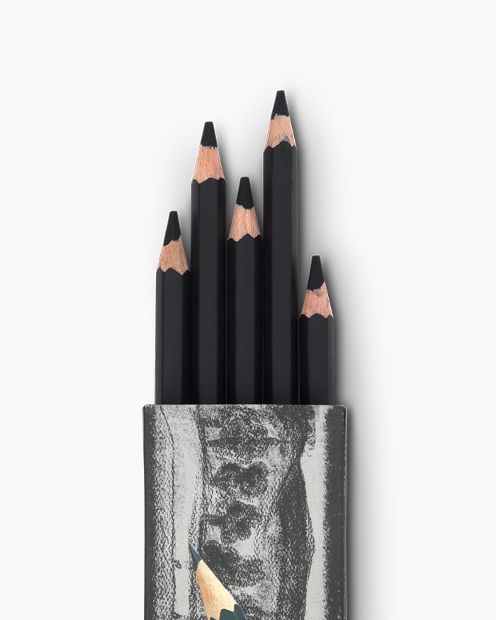 Camlin Charcoal Pencils Pack of 10 Soft pencils