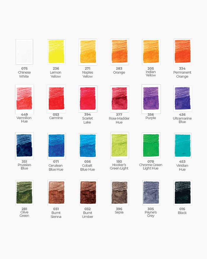 Camlin Kromelab Water Colour Pencils Assorted pack of 24 shades