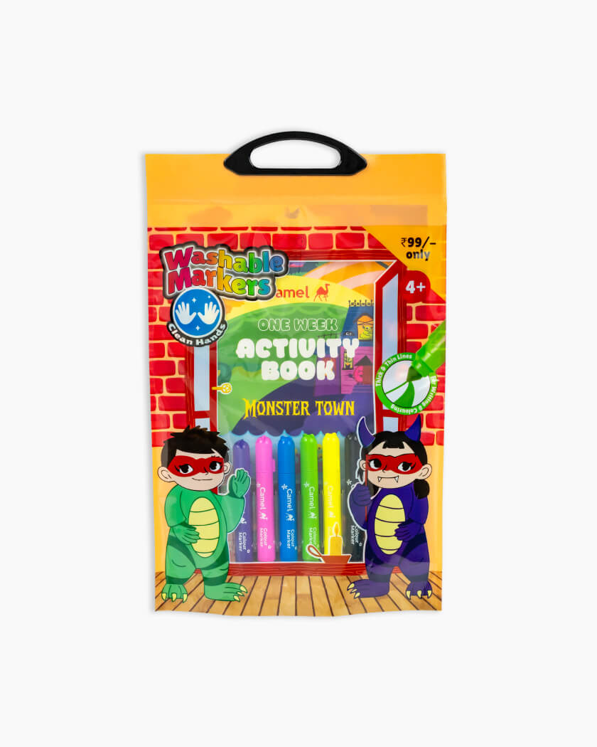 One Week Activity Kit Monster Town Theme