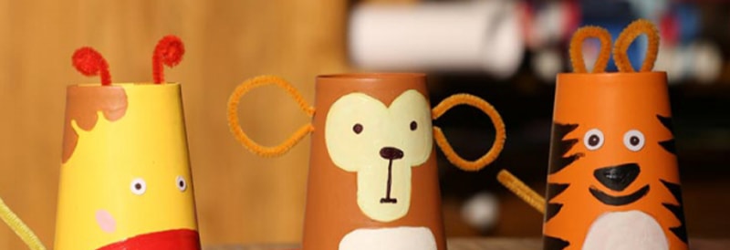 Craft ideas to recycle paper cups