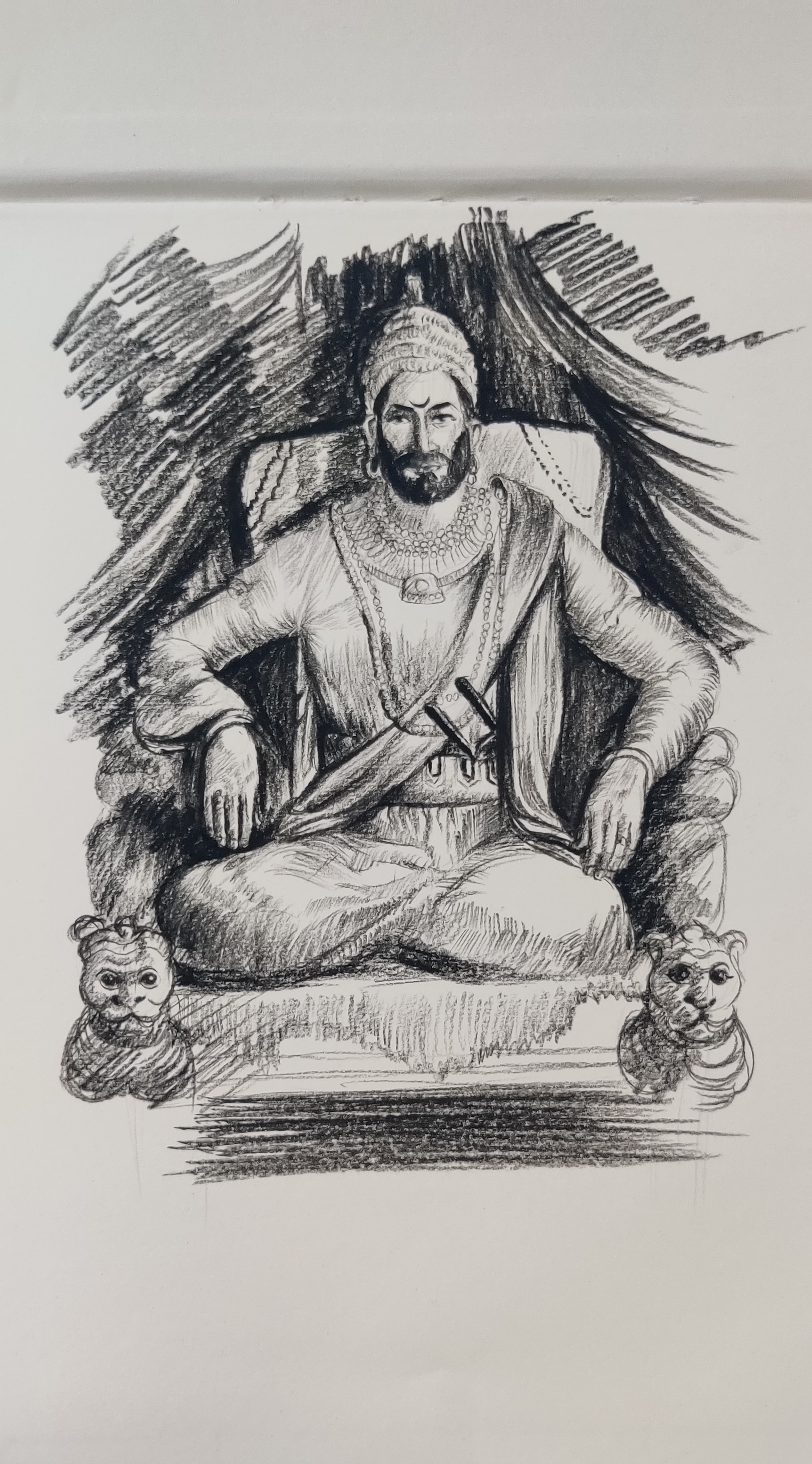 Chhatrapati Shivaji Maharaj Sketches
