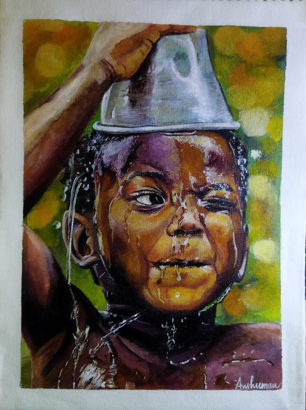 New art work created by Anshuman Mrigank