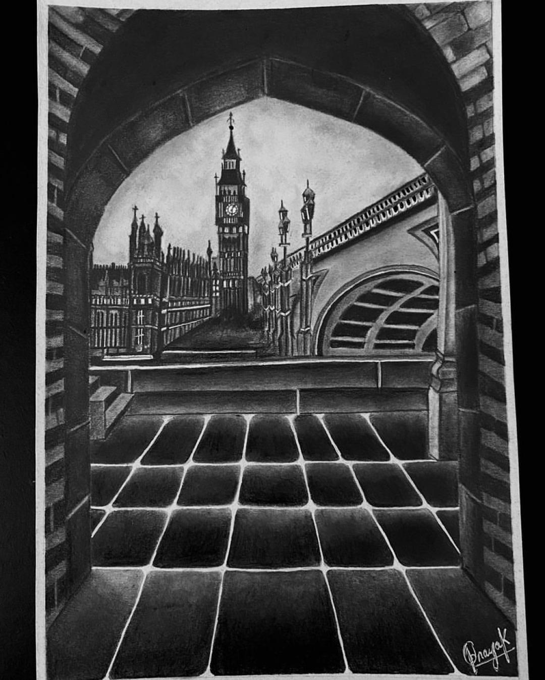 The Big Ben Created By PRIYANSI NAYAK the-big-ben-created-by-priyansi-nayak