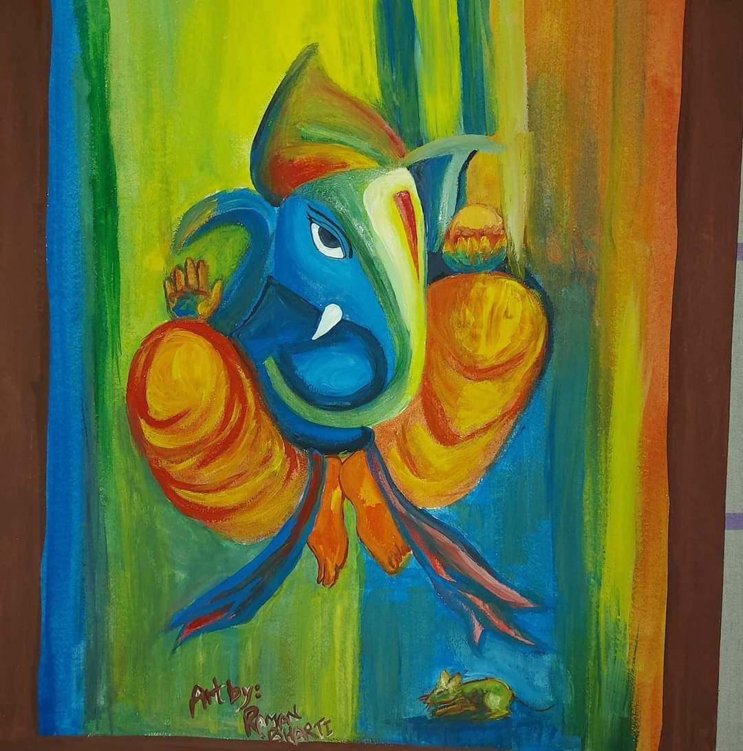 Ganesha Created By Raman Bharti ganesha-created-by-raman-bharti