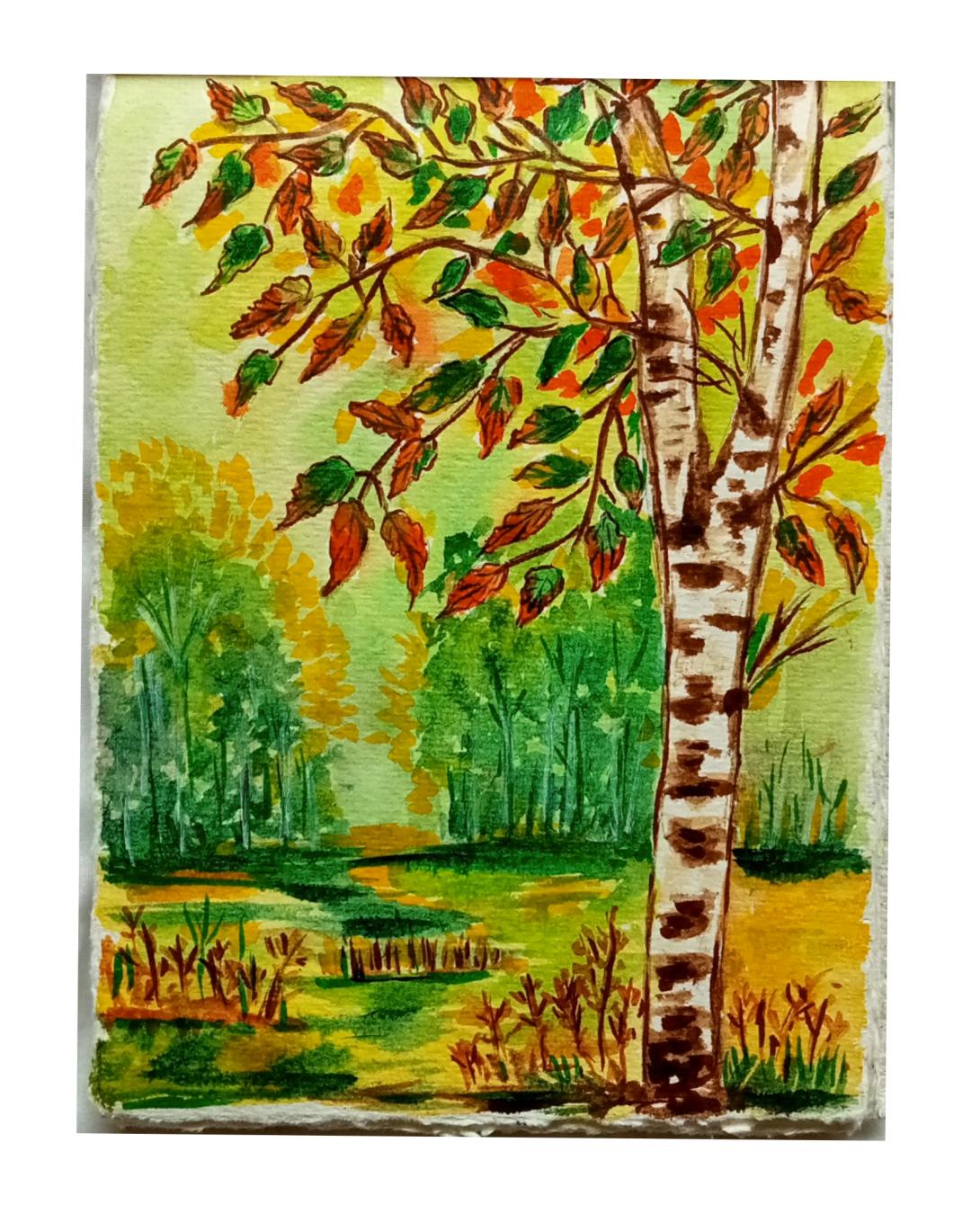 shoma ghosh Changing leaves