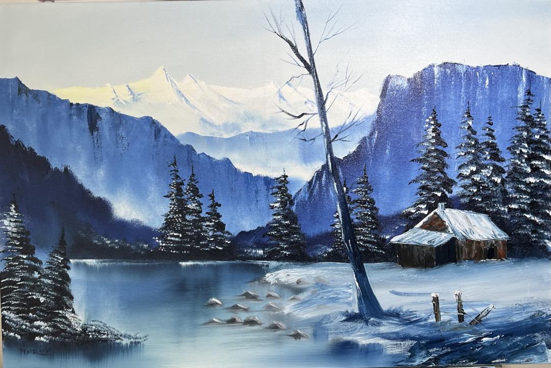 Blue mountains created by Marufhyder Jafri