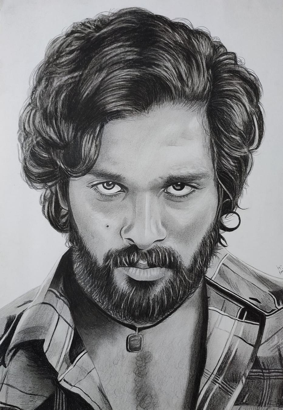 Allu arjun drawing discount