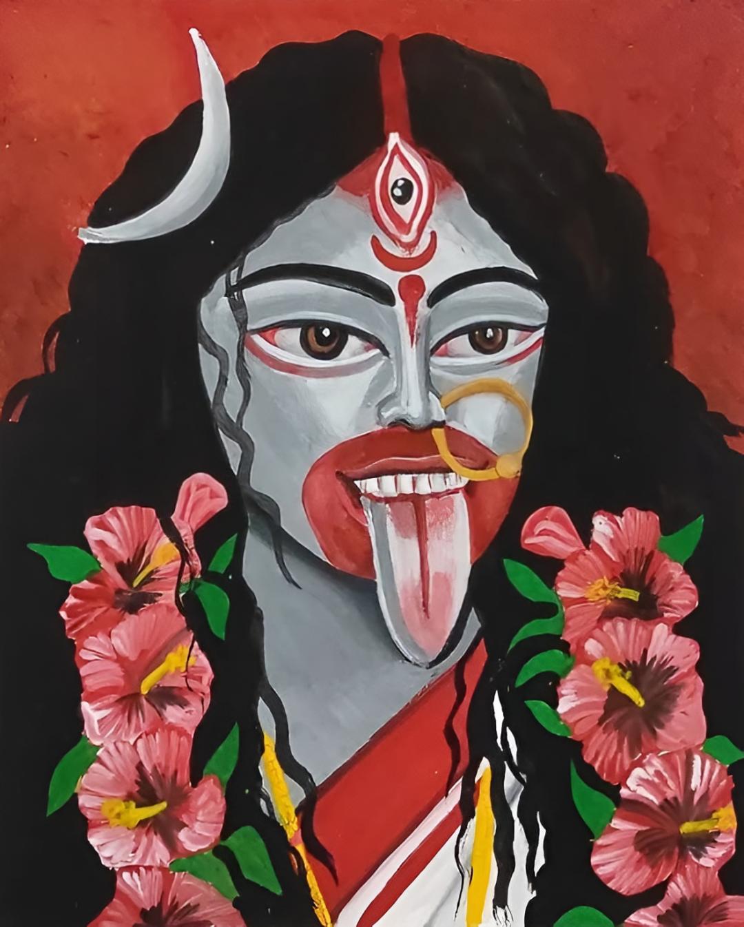 Maa Kali Painting