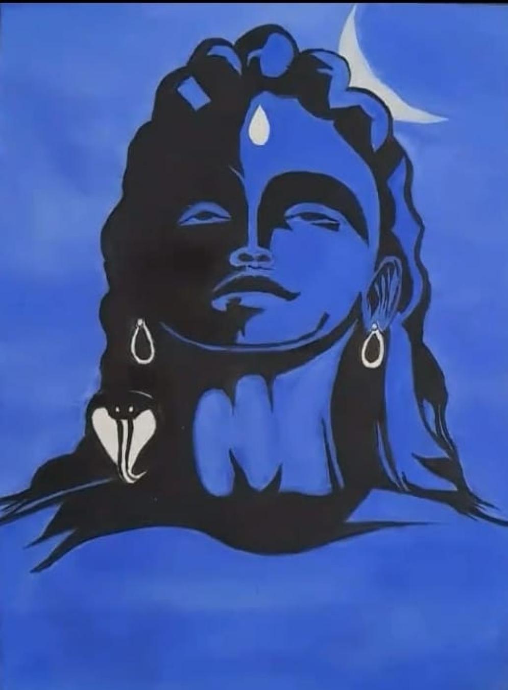 beauty of lord shiva!! created by SHARVANI