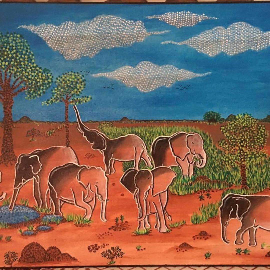 Flower dance created by