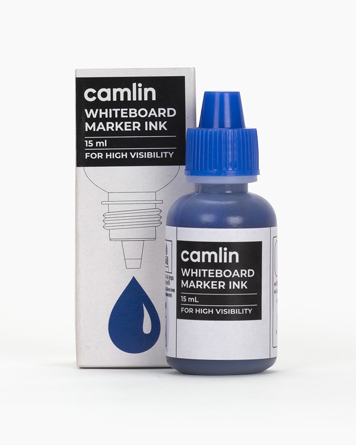 Buy Camlin Whiteboard Marker Ink Individual bottle of 15 ml in Blue shade Kokuyo Camlin