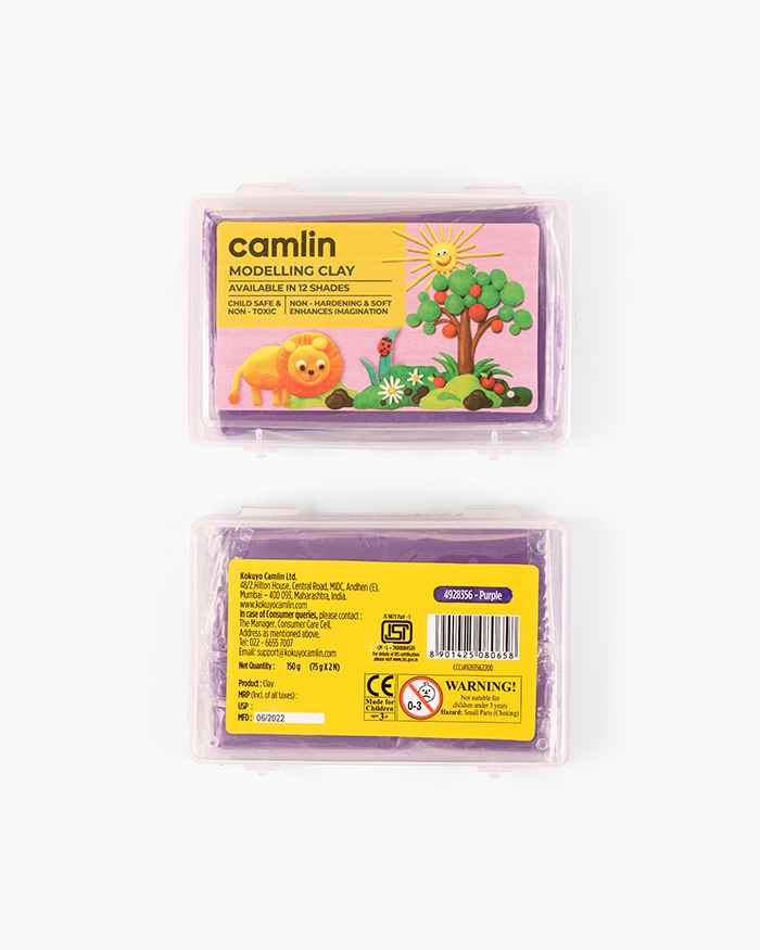 Camlin Modelling Clay Individual shade of Purple in 150 g