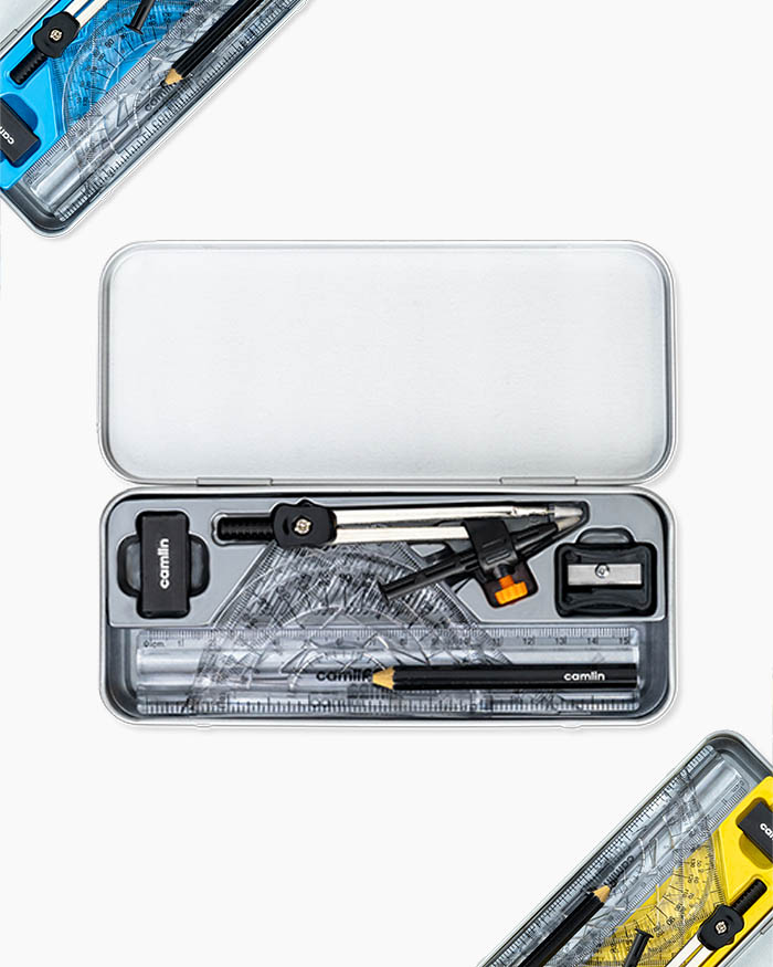 Camlin Scholar Essentials Math Drawing Instruments 