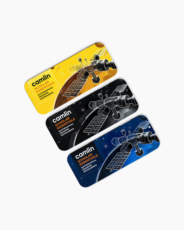 Camlin Scholar Essentials Math Drawing Instruments 