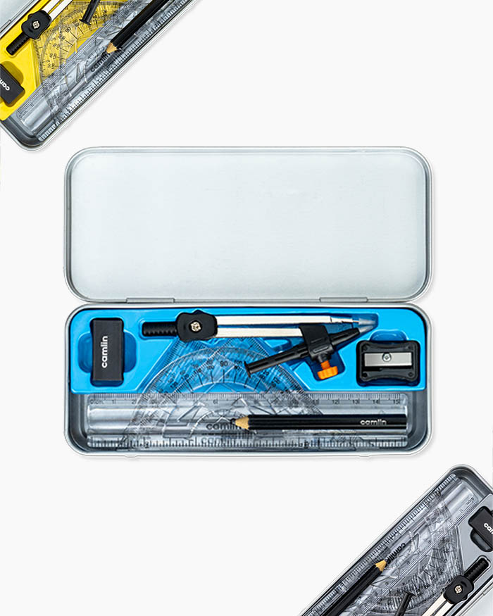 Camlin Scholar Essentials Math Drawing Instruments 