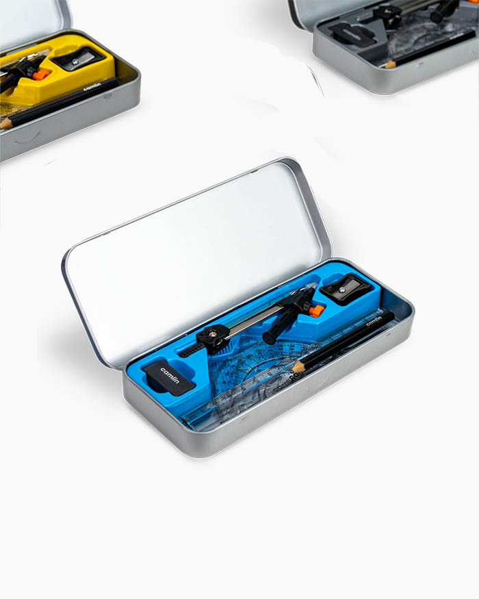 Camlin Scholar Essentials Math Drawing Instruments 