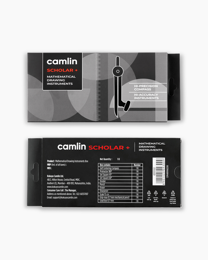 Camlin Scholar+ Geometry Box 