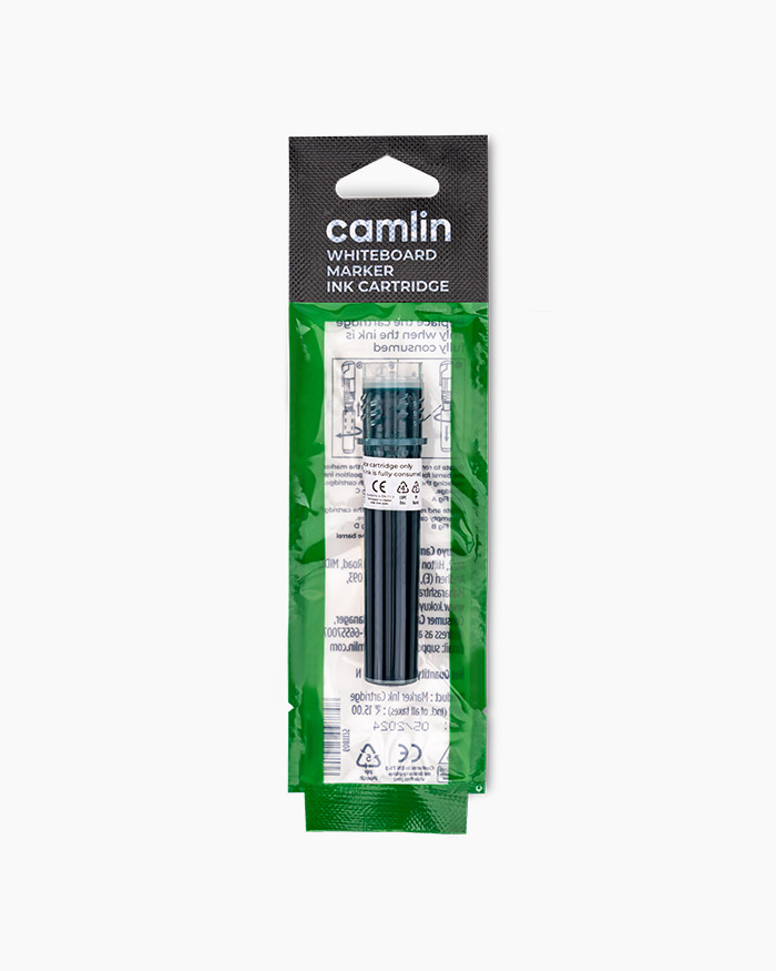 Camlin Whiteboard Marker Refill Cartridge Individual cartridge in Green