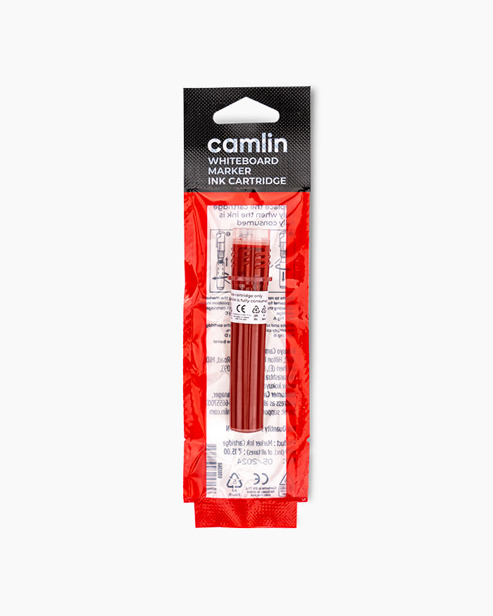 Camlin Whiteboard Marker Refill Cartridge Individual cartridge in Red