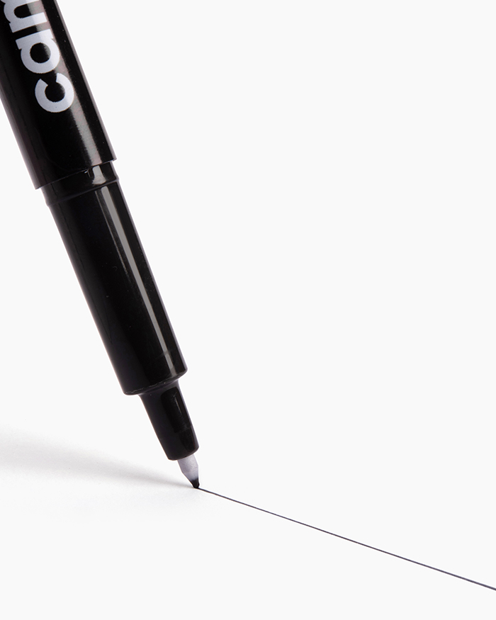 Camlin Fine Tip Permanent Markers Carton of 10 markers in Black shade