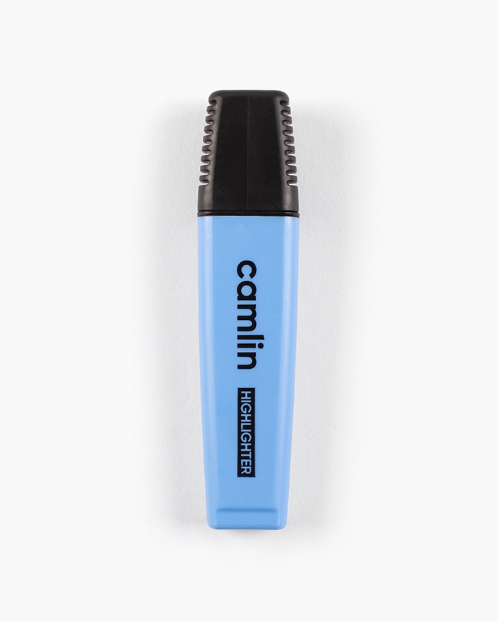 Camlin Highlighters Carton of 10 highlighters in Blue shade