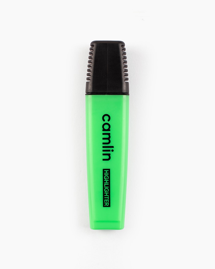 Camlin Highlighters Carton of 10 highlighters in Green shade