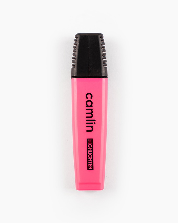 Camlin Highlighters Carton of 10 highlighters in Pink shade
