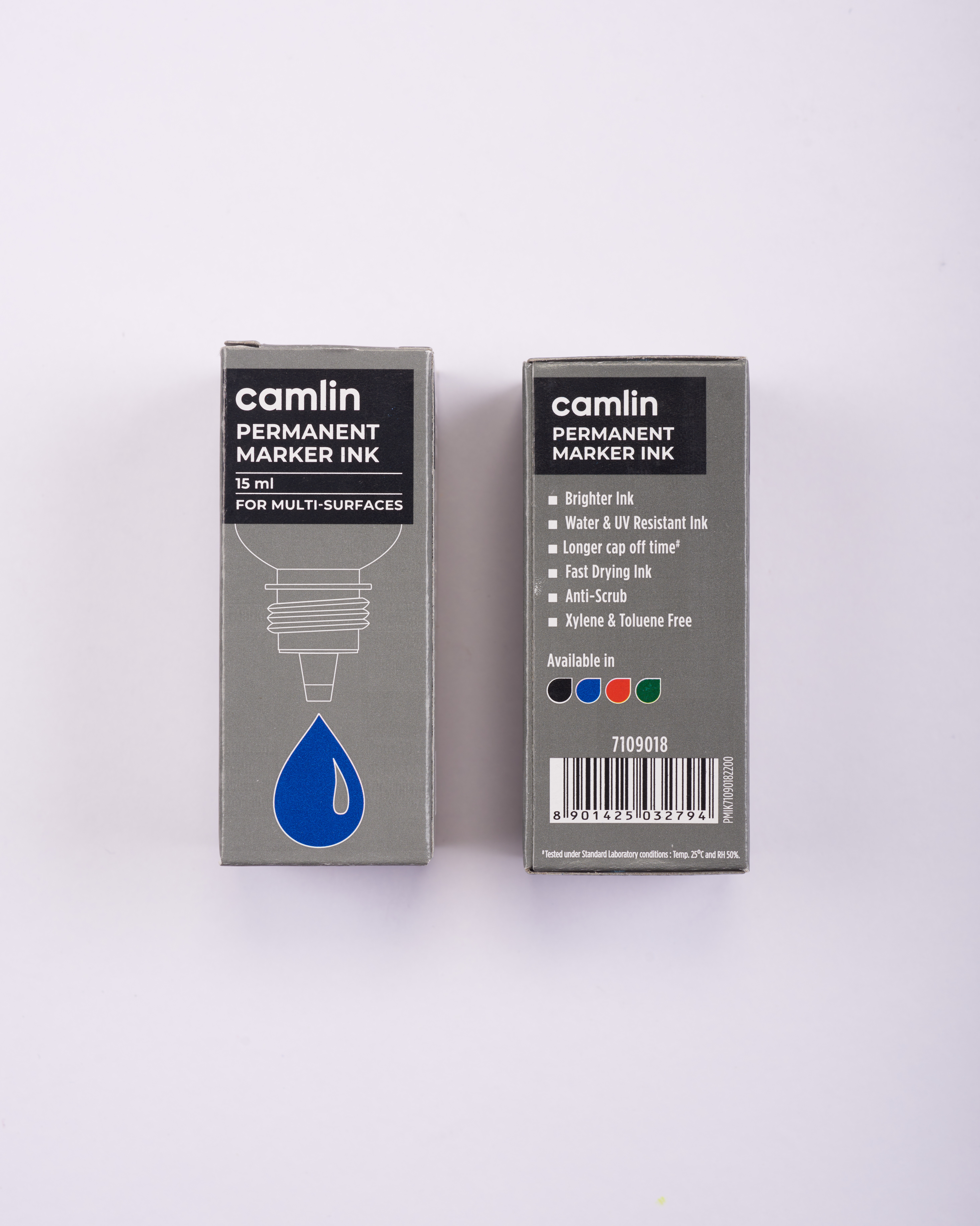 Camlin Permanent Marker Ink Individual bottle of 15 ml in Blue shade