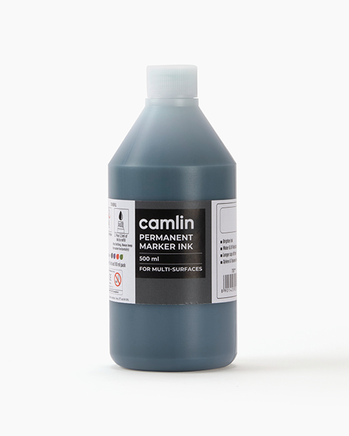 Camlin Permanent Marker Ink Individual bottle of 500 ml in Green shade